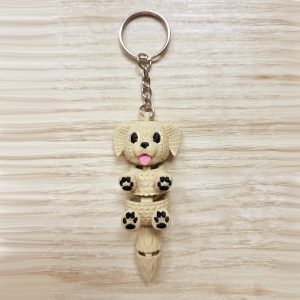 Porte-clé Flexi : Golden Retriever