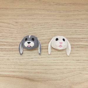 Magnet Tête : Lapin Bélier