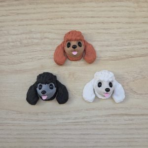 Magnet Tête : Caniche