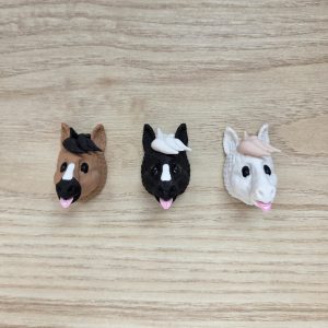 Magnet Tête : Cheval