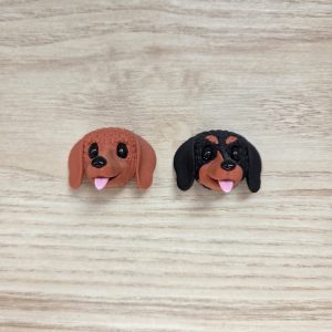 Magnet Tête : Teckel